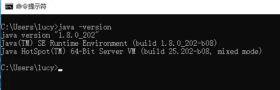 java -version 测试